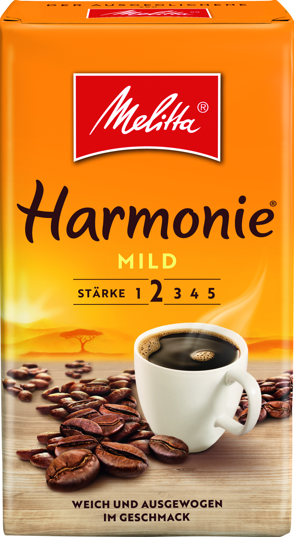 Melitta Kaffee Harmonie Mild 500g 
