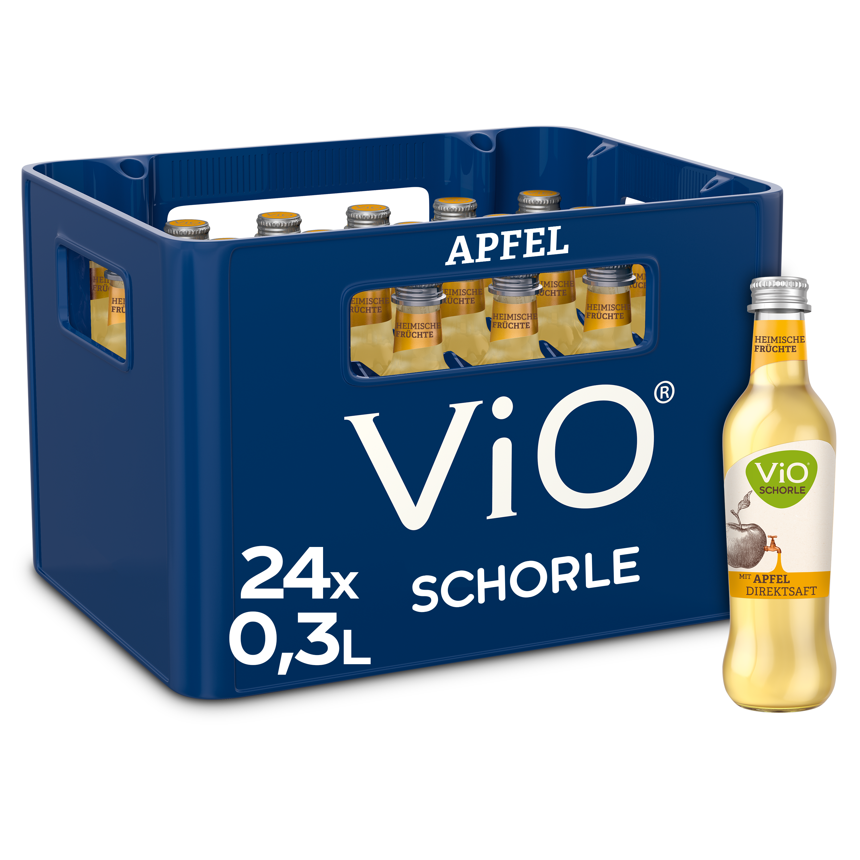Vio Bio Schorle Apfel 24/0.3