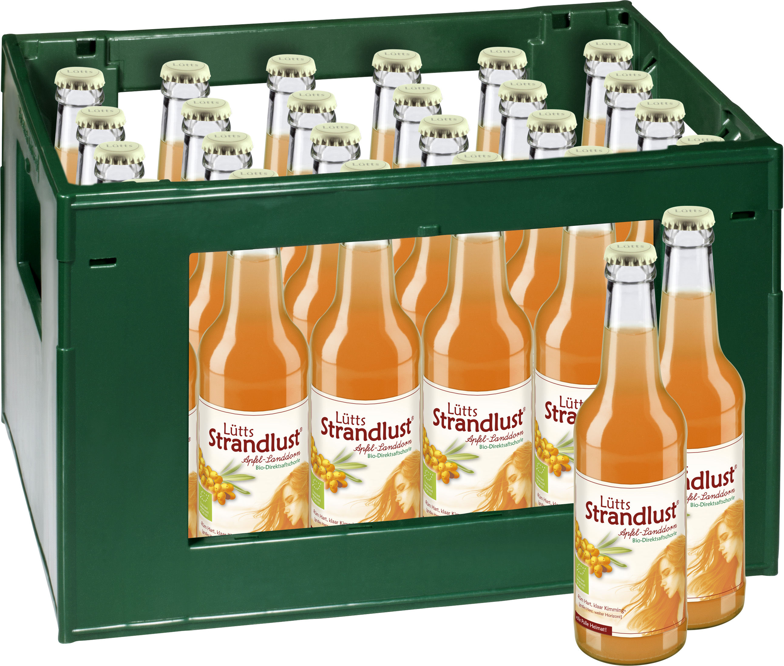 Lütts Strandlust Apfel Sanddorn 24/0.33 Lütts Strandlust Apfel Sanddorn 24/0.33