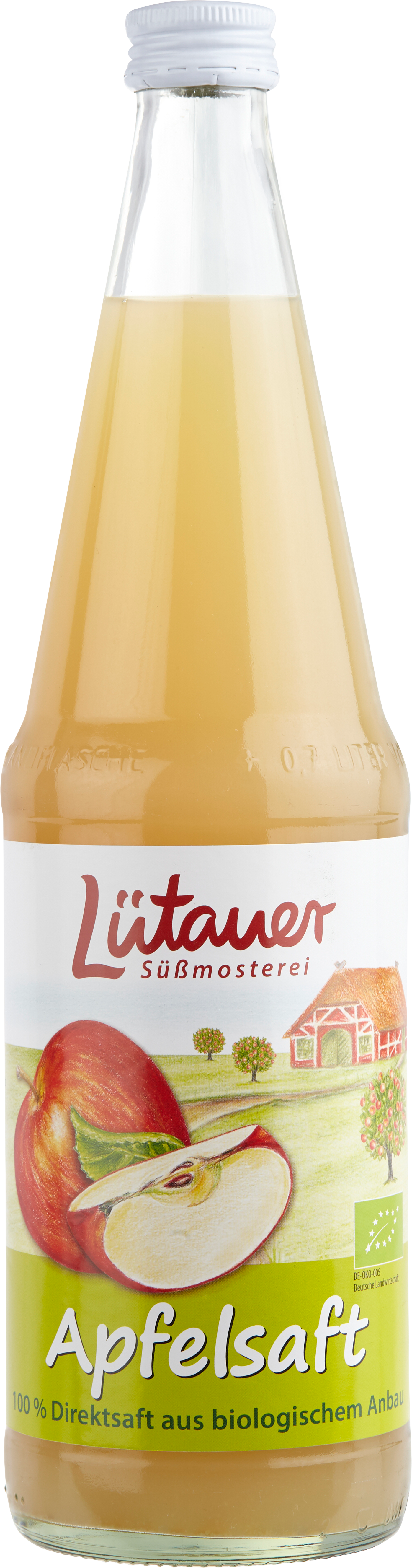 Lütauer Bio-Apfelsaft 6/0.7