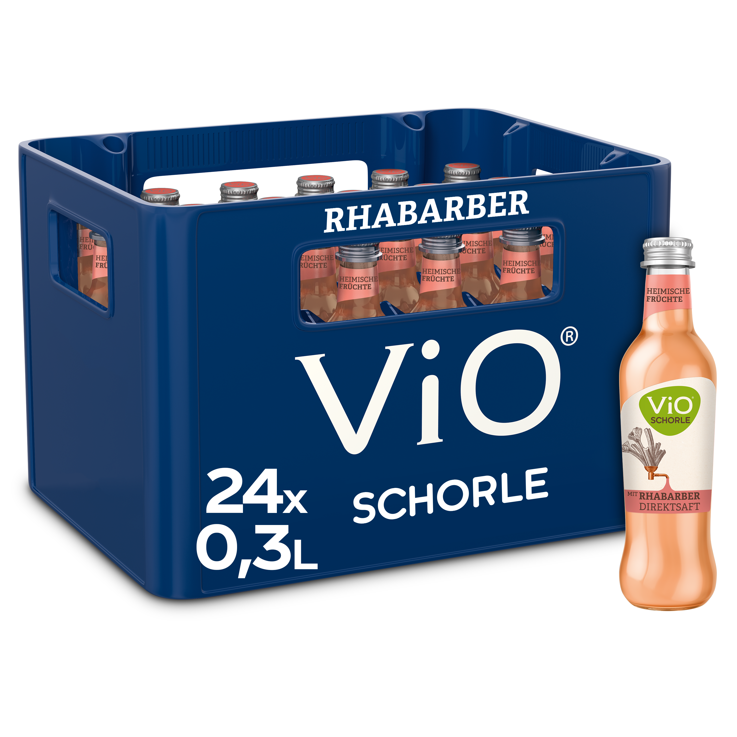 Vio Schorle Rhabarber 24/0.3