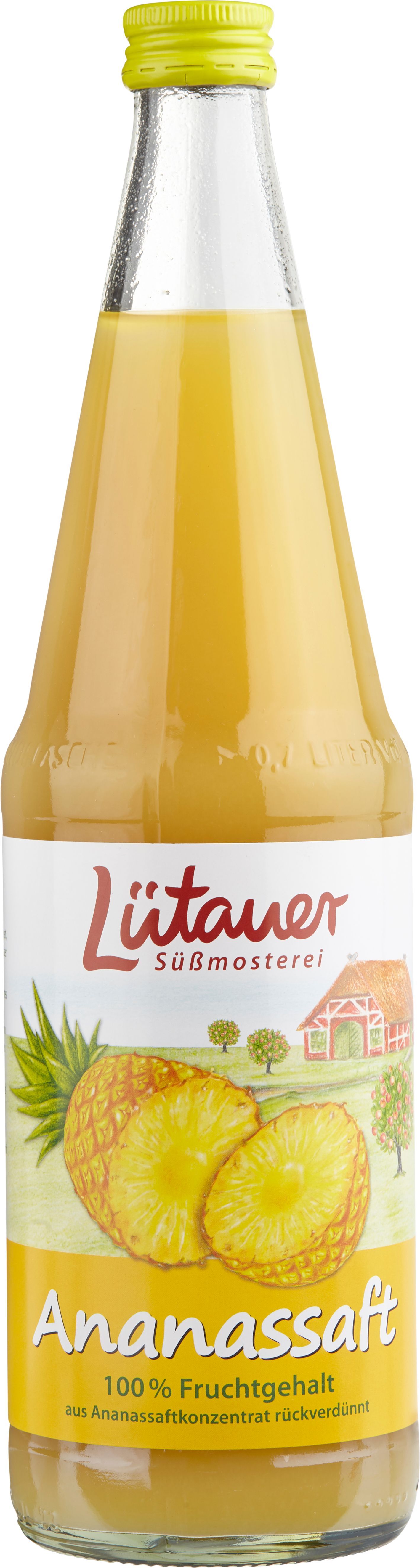 Lütauer Ananas-Saft 6/0.7