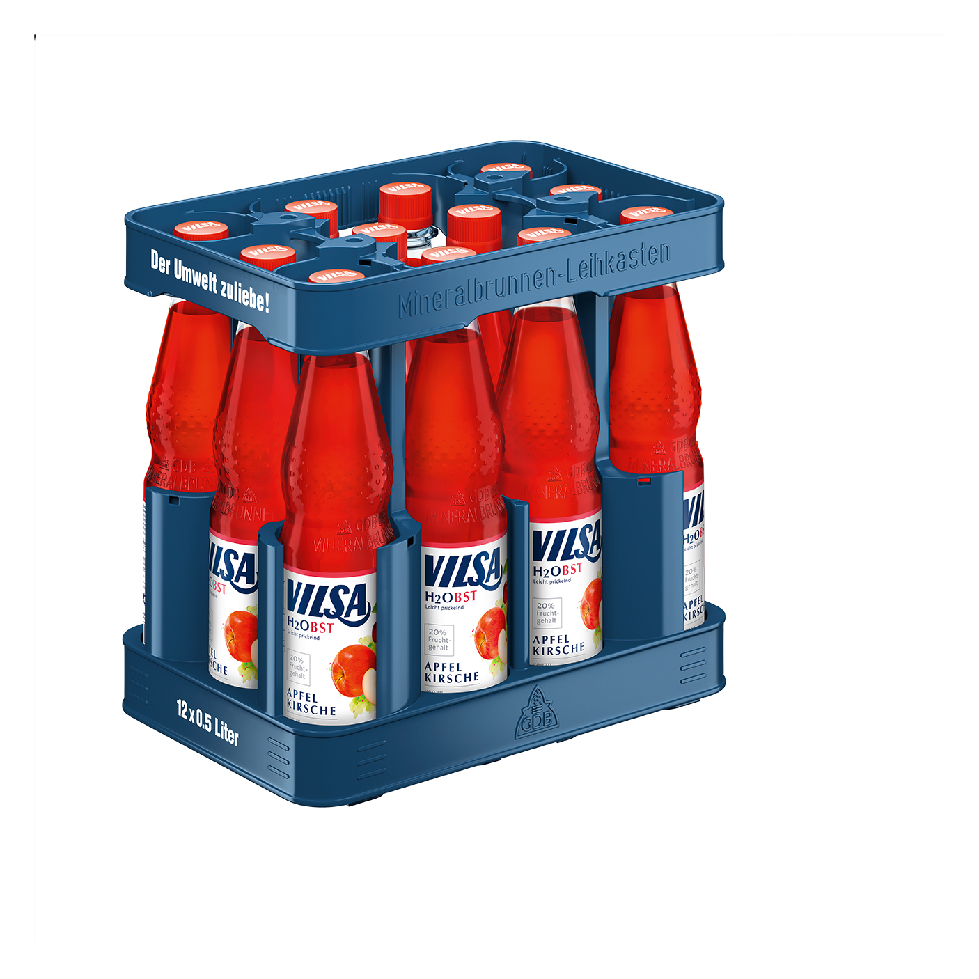 Vilsa H2Obst Apfel Kirsche PET 12/0.5 Vilsa H2Obst Apfel Kirsche PET 12/0.5
