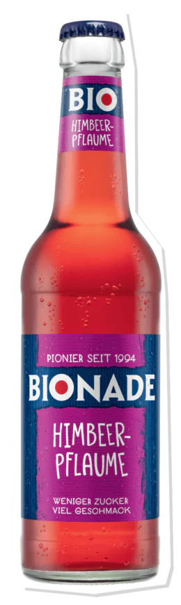 Bionade Himbeer-Pflaum.12/0.33 Bionade Himbeer-Pflaum.12/0.33