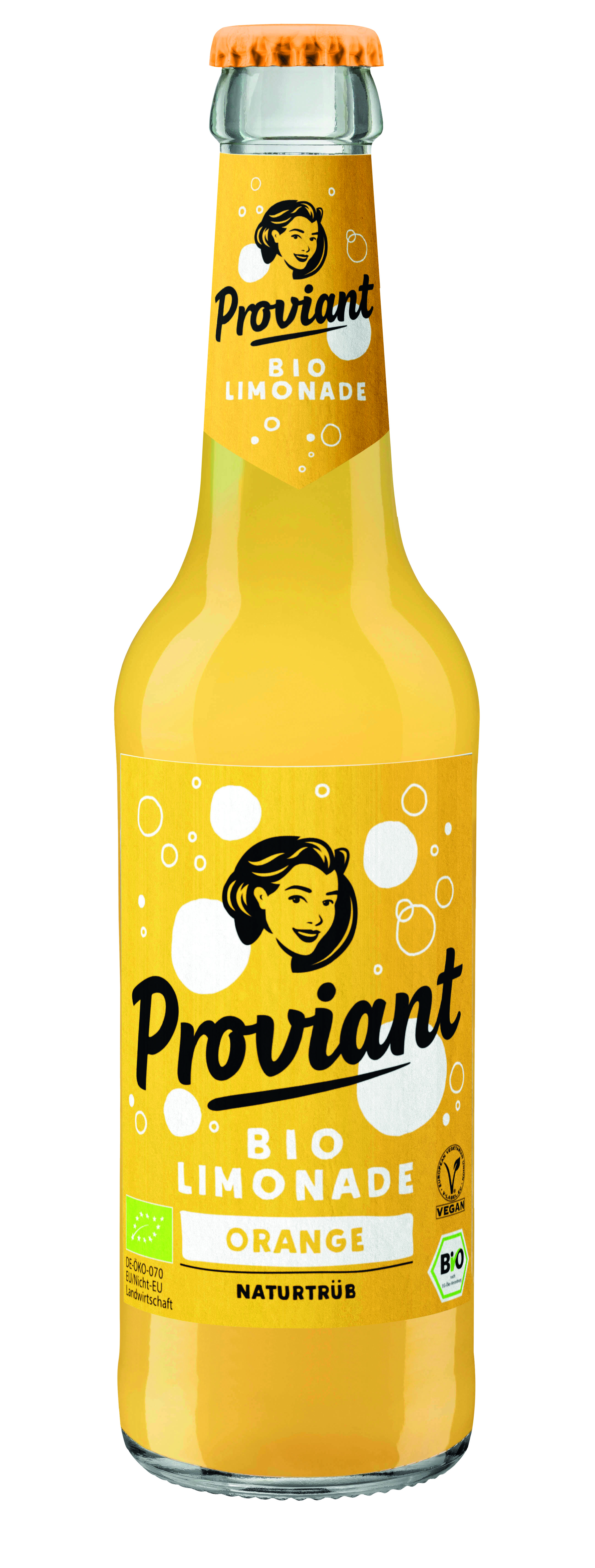 Proviant Bio Limonade Orange 24/0.33