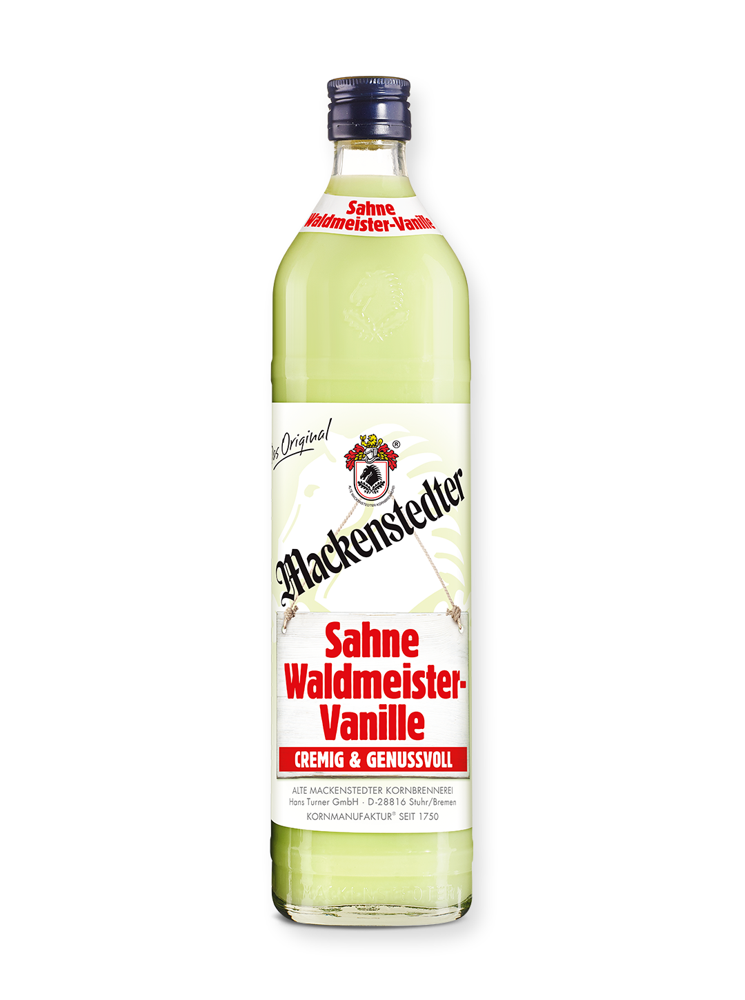 Mackenstedter Sahne/Waldmeister Vodka 