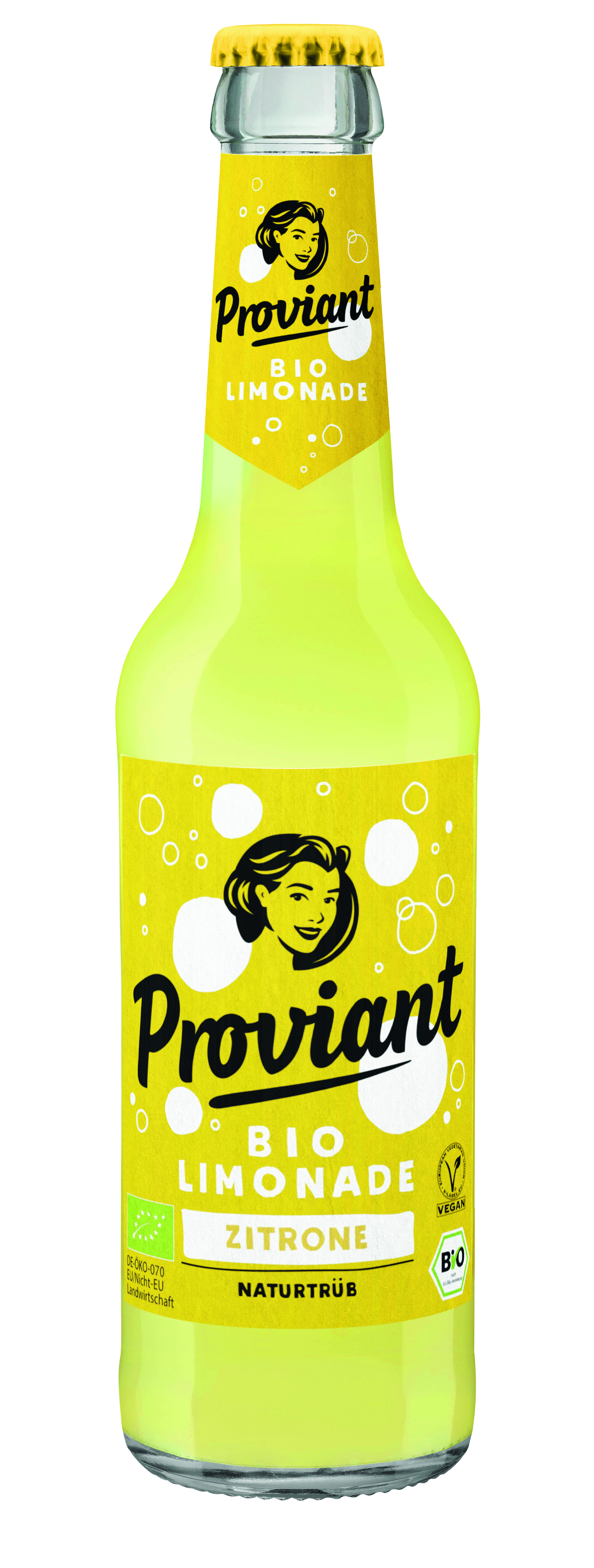 Proviant Bio Limonade Zitrone 24/0.33 Proviant Bio Limonade Zitrone 24/0.33