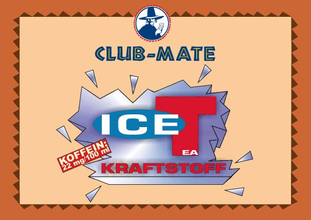 CLUB MATE ICE T KRAFTSTOFF CLUB MATE ICE T KRAFTSTOFF